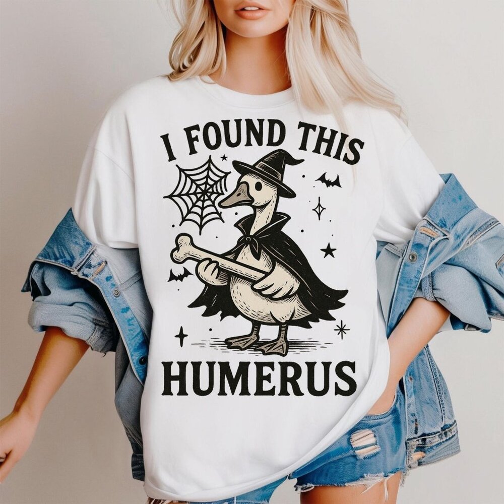 I Found This Humerus Halloween Shirt, Funny Shirt, Halloween Tee